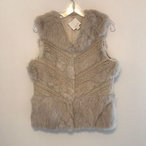 White Rabbit Fur Vest